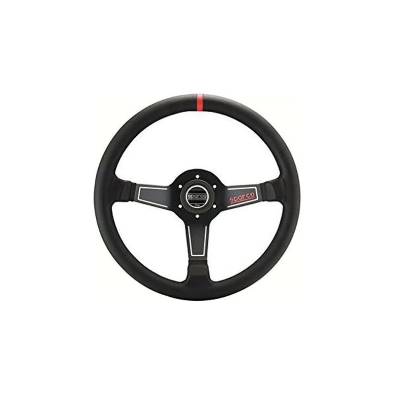 Sparco Universal Steering Wheel L575  Black Leather  Diameter 350 mm
